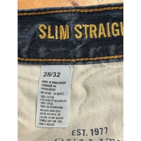 American Eagle Outfitters Jeans Men 28 Slim Straight Cotton (8108) - Picture 7 of 7